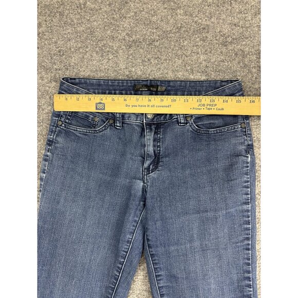 prAna Jeans Womens 8/29 Slim Straight Mid Rise Denim Stretch 5-Pocket - Picture 3 of 8